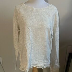 Women’s Loft Lou & grey top. Size medium. NWT